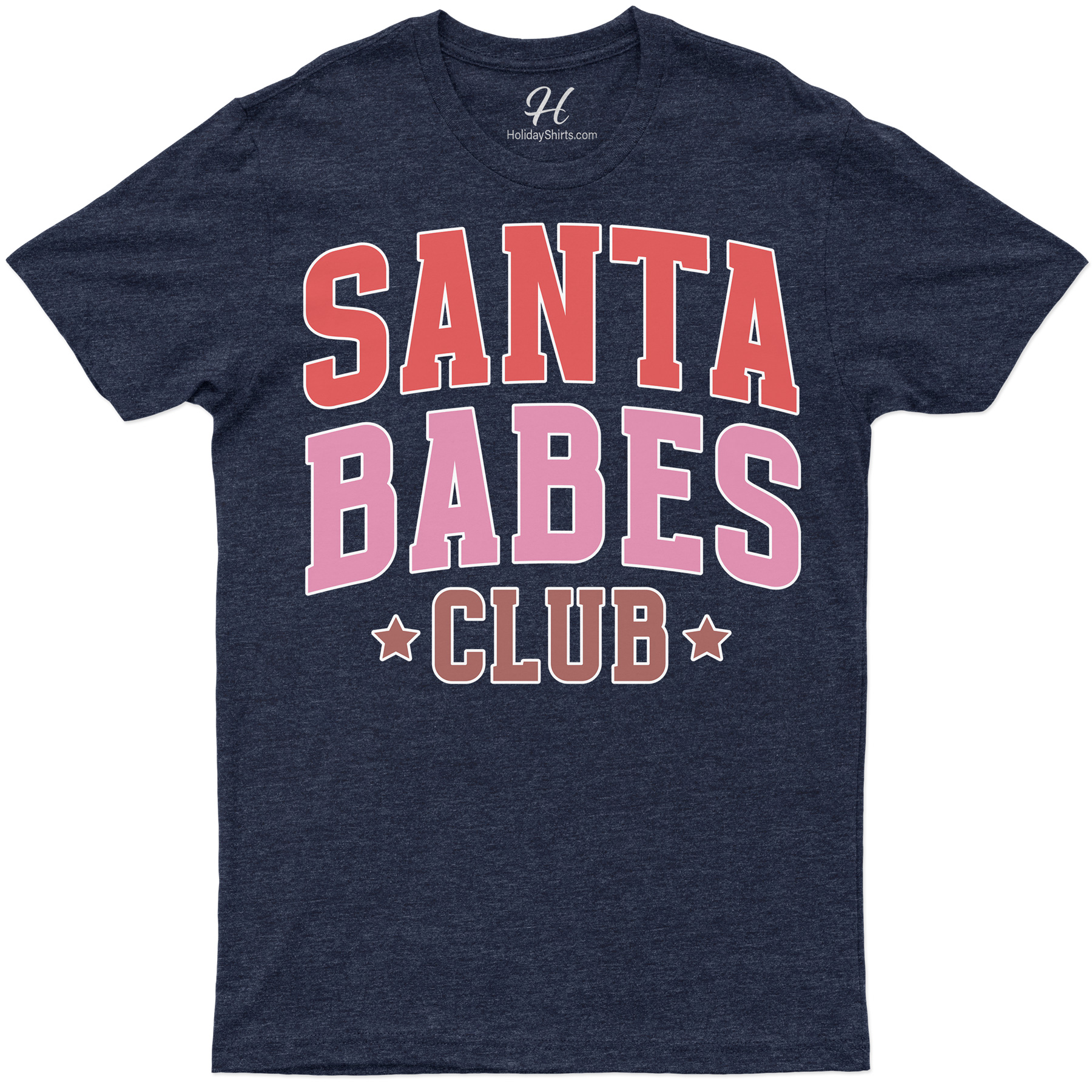 Santa Babes Club Festive Christmas Tee