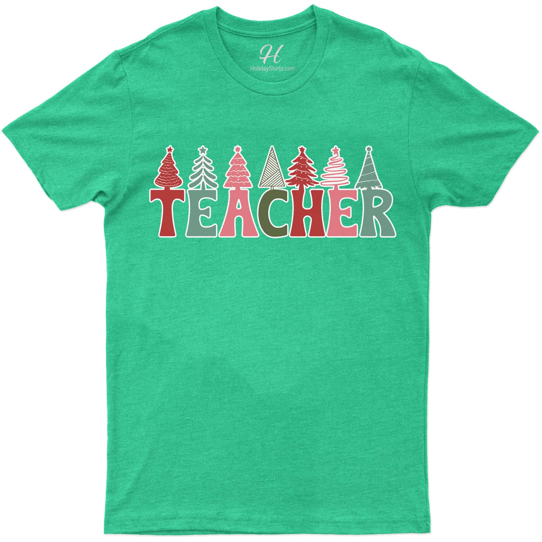 Teacher's Festive Christmas Tee By Holidayshirts
