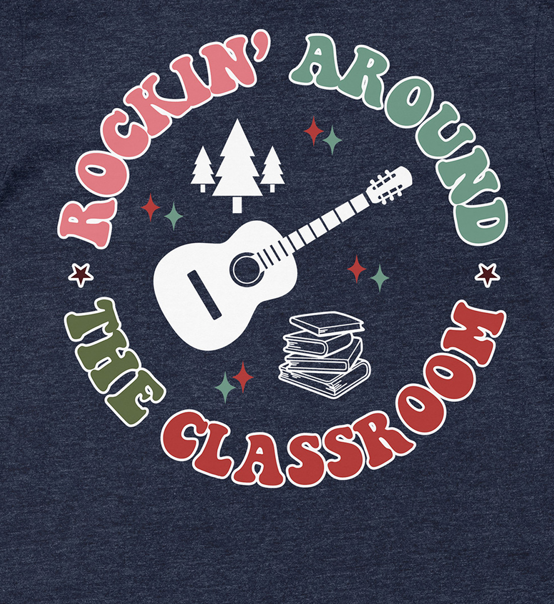 Rockin' Classroom Christmas Tee By Holidayshirts