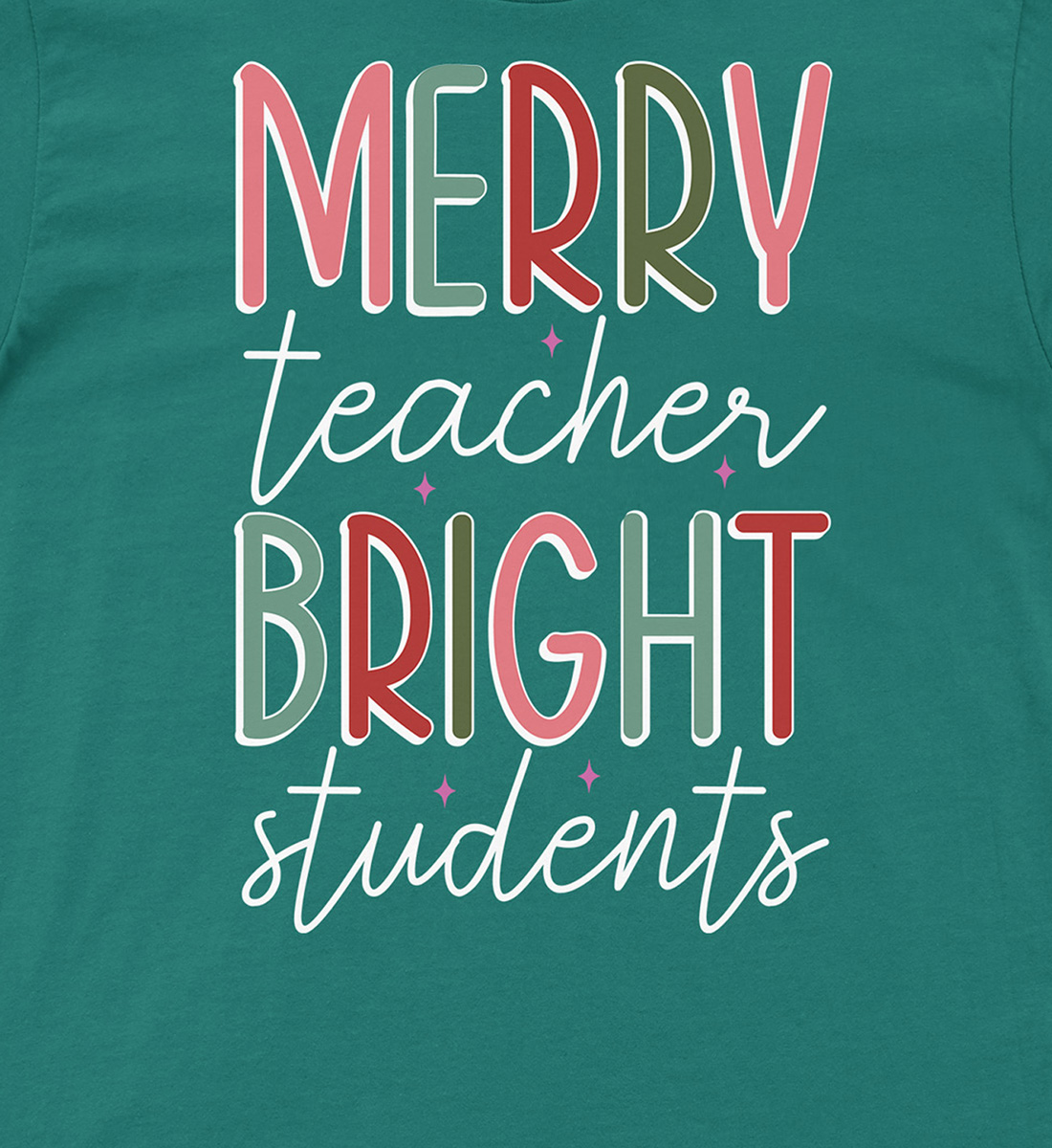 Bright Students' Festive Christmas Tee - Holidayshirts