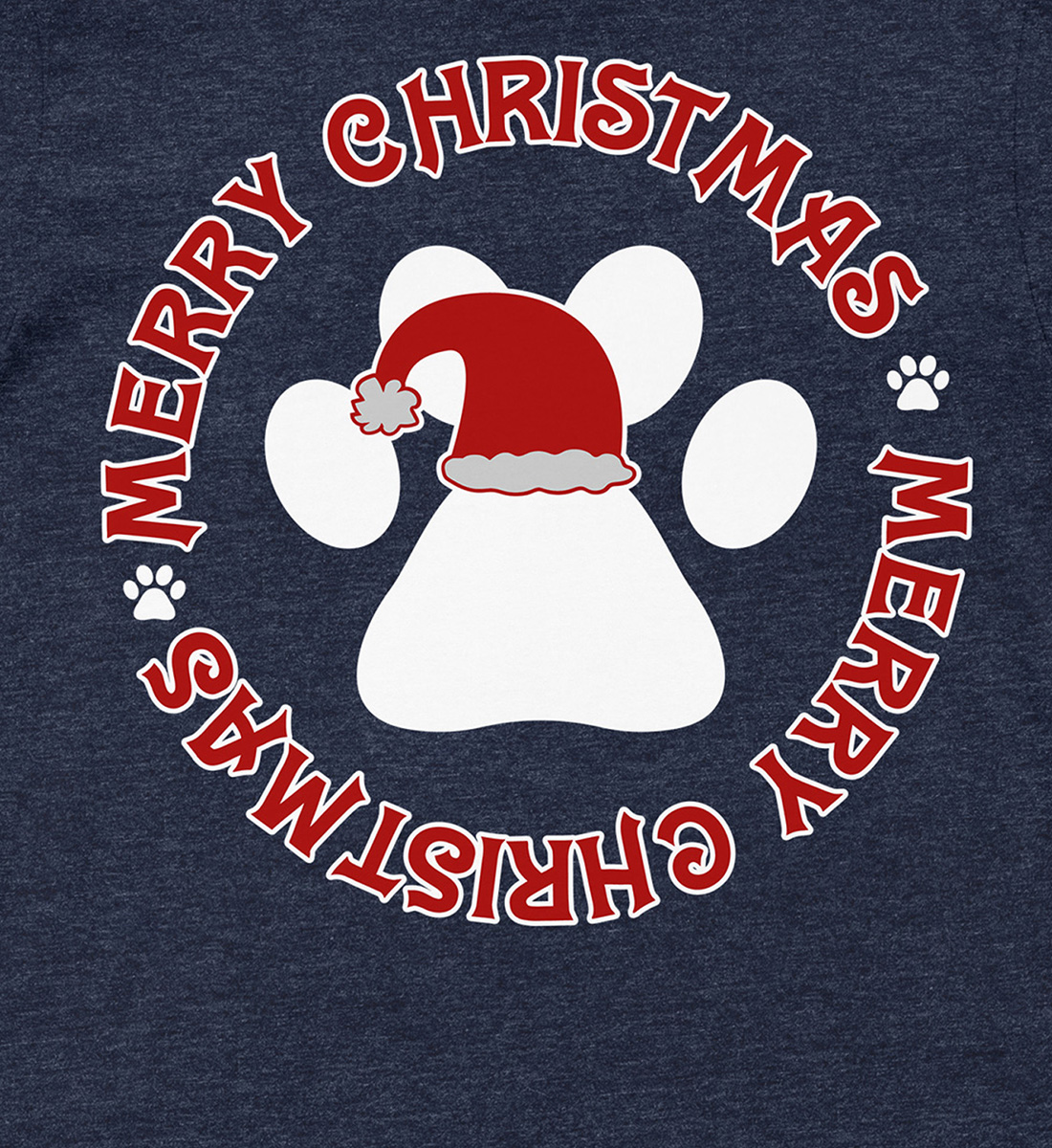 Pawsitive Merry Christmas Tee - Holidayshirts.com