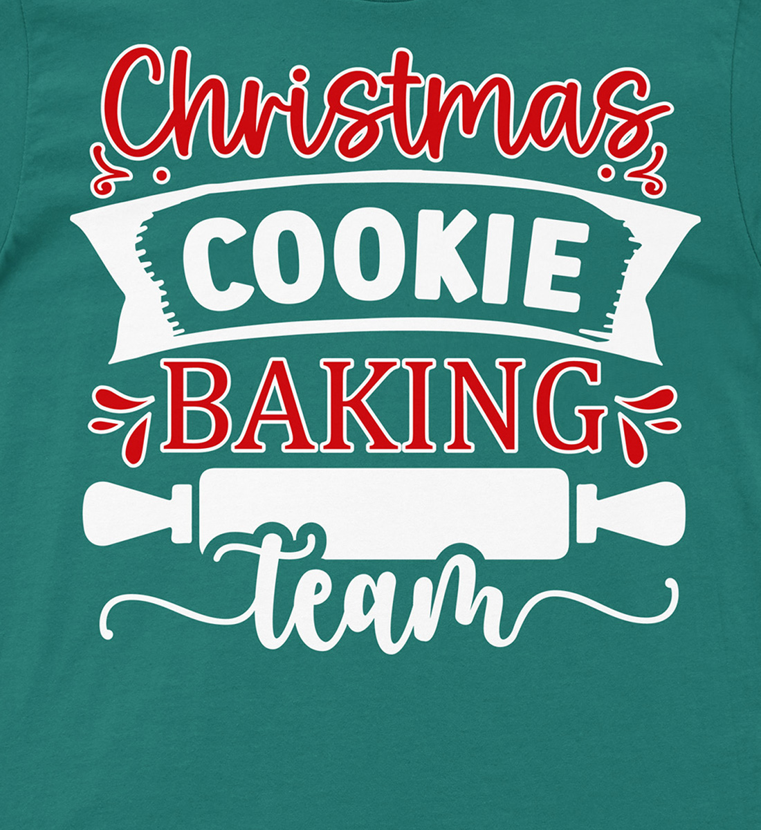 Festive Cookie Baking Crew Holiday Tee