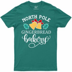 North Pole Gingerbread Xmas Tee - Holidayshirts