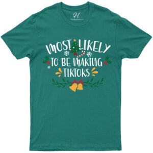 Christmas Tiktok Star Tee - Holidayshirts.com