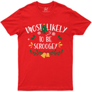 Scroogey Spirit Christmas Tee - Holidayshirts