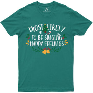 Joyful Melody Christmas Tee - Holidayshirts.com