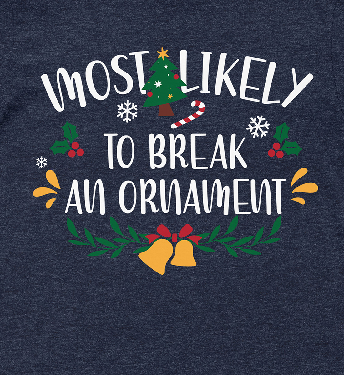 Ornament Breaker Xmas Tee By Holidayshirts