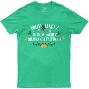 Family Drama Holiday Tee - Christmas Edition