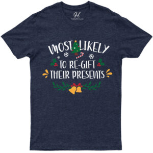 Re-gift Humor Christmas Tee From Holidayshirts