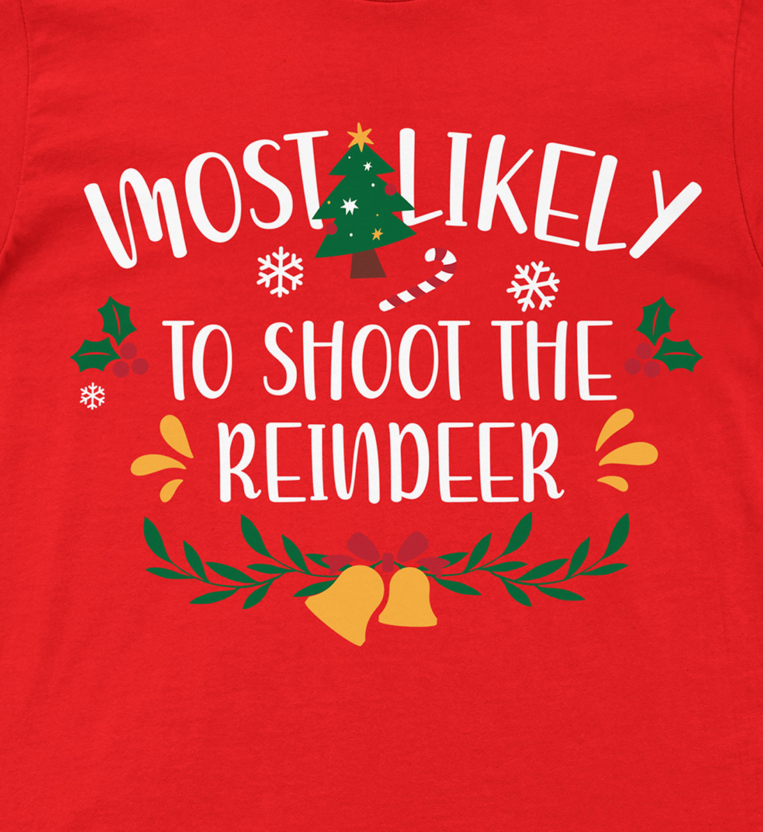 "reindeer Games Winner" Xmas Tee By Holidayshirts