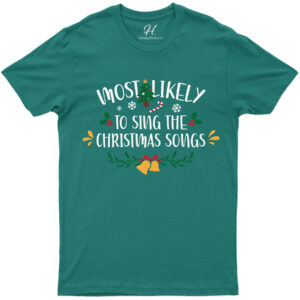 Jolly Caroler's Favorite Holiday T-shirt