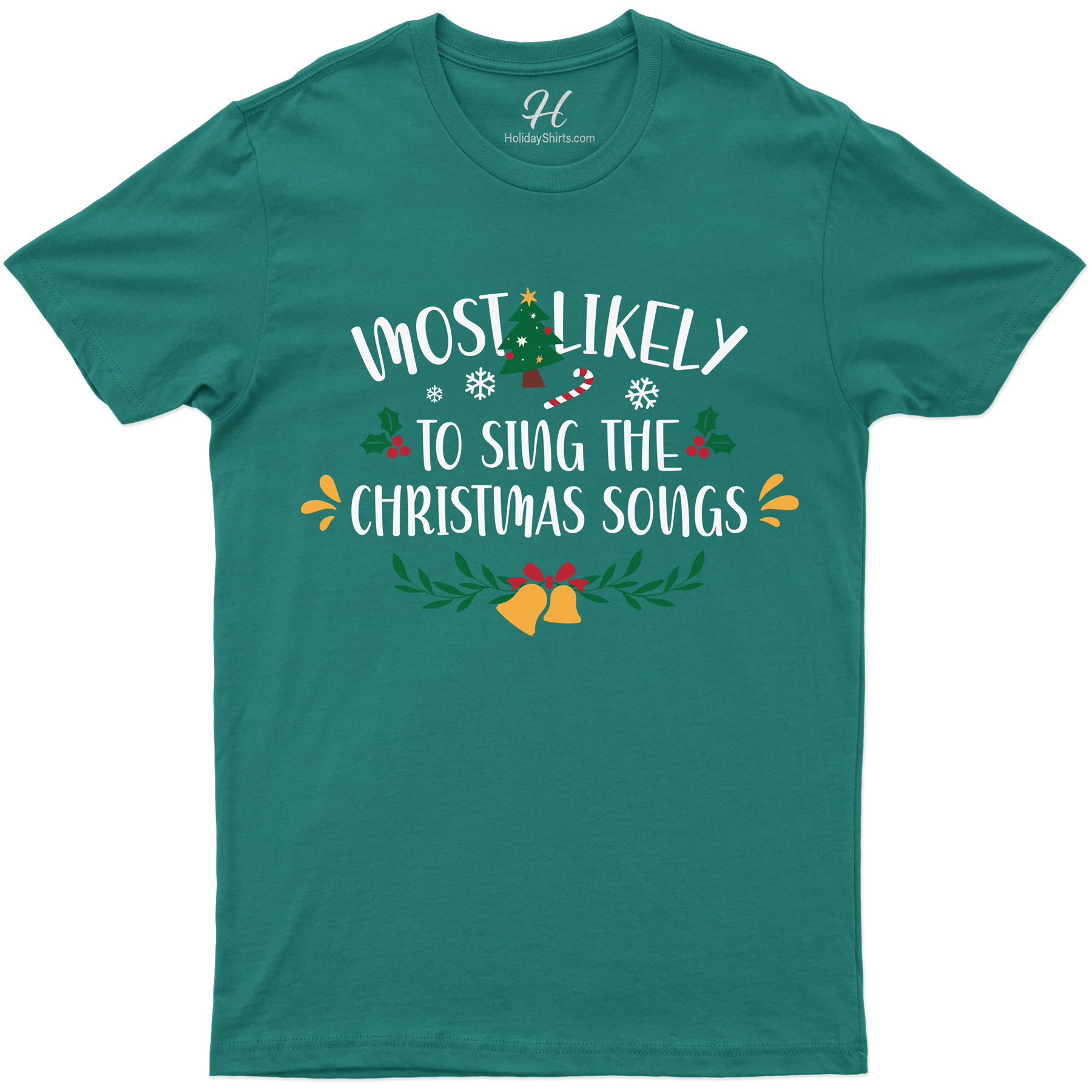 Jolly Caroler's Favorite Holiday T-shirt
