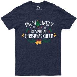 Cheer-spreader Christmas Tee From Holidayshirts