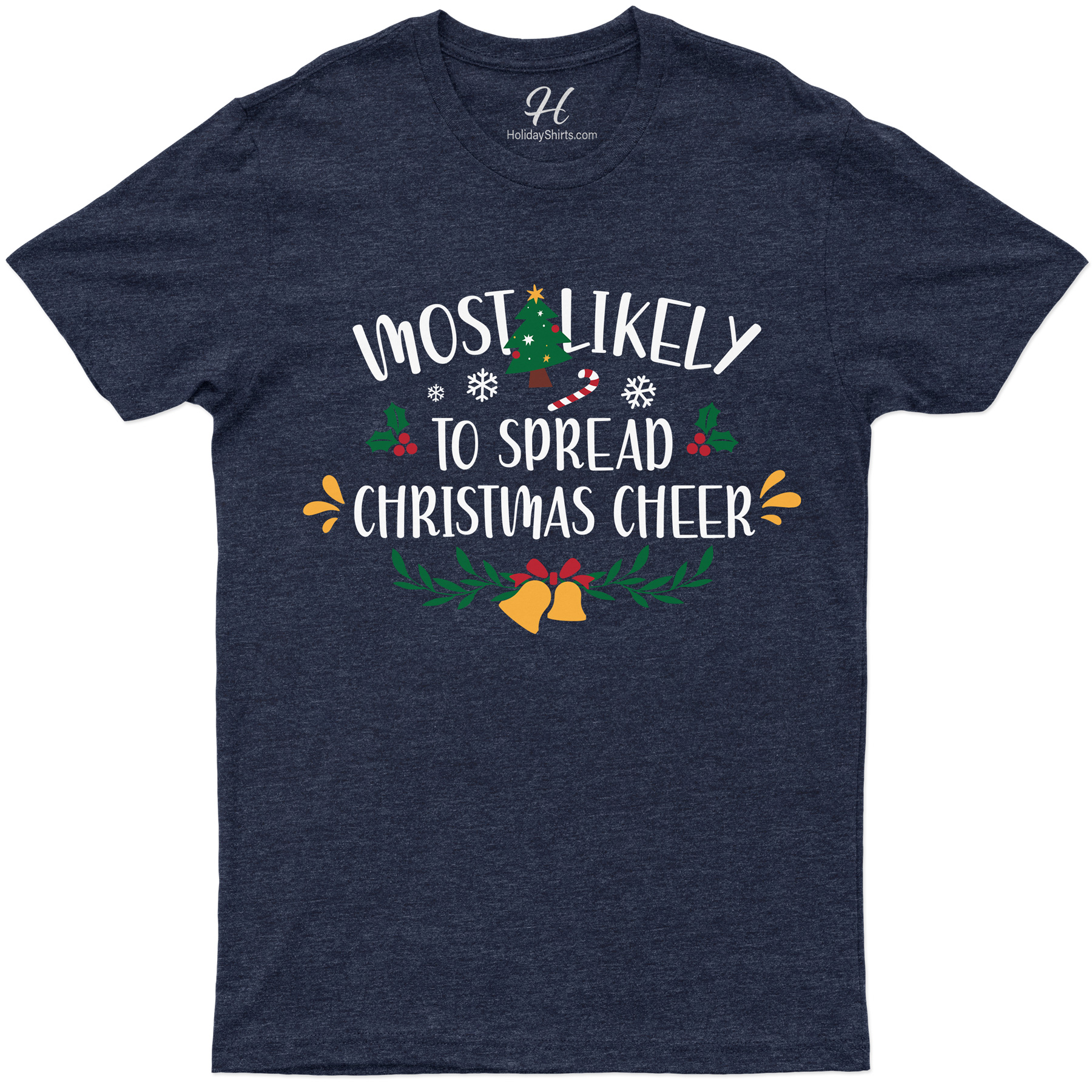 Cheer-spreader Christmas Tee From Holidayshirts