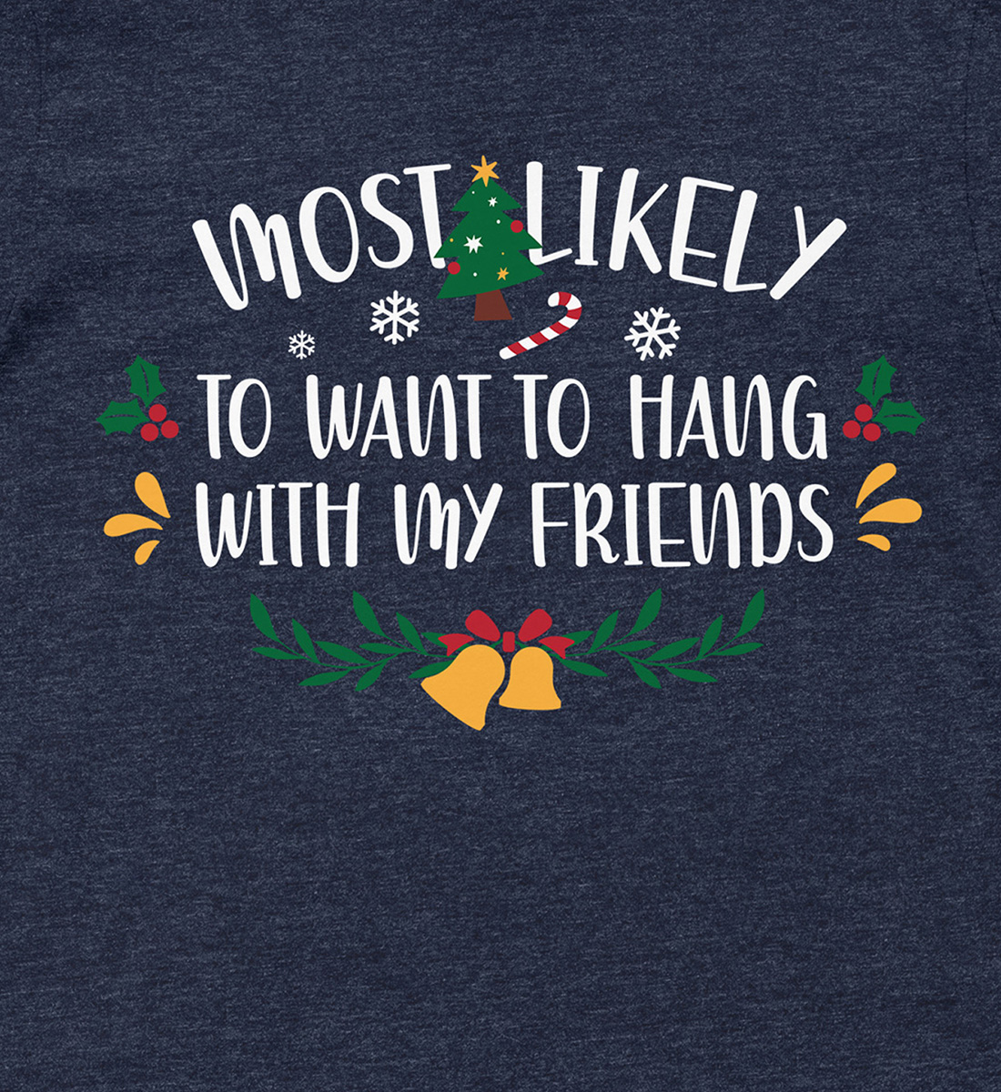 Friends-mas Hangout Tee By Holidayshirts.com