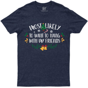 Friends-mas Hangout Tee By Holidayshirts.com