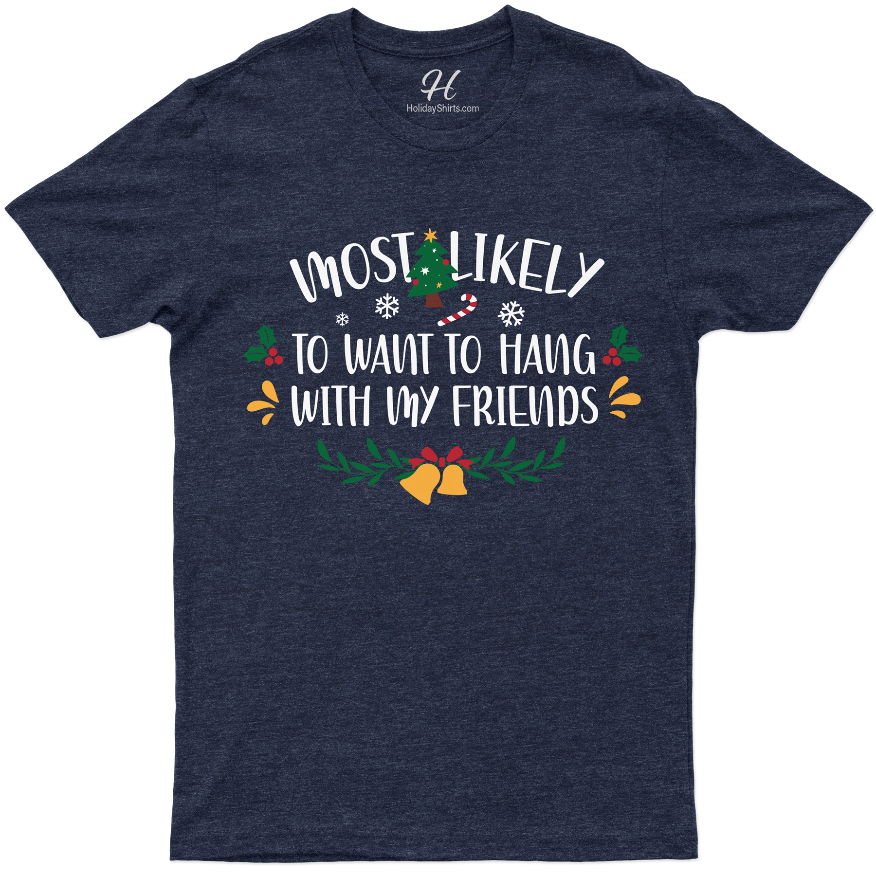 Friends-mas Hangout Tee By Holidayshirts.com