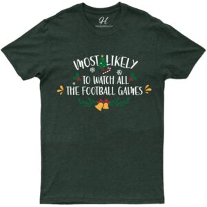 Football Fan's Xmas Tee