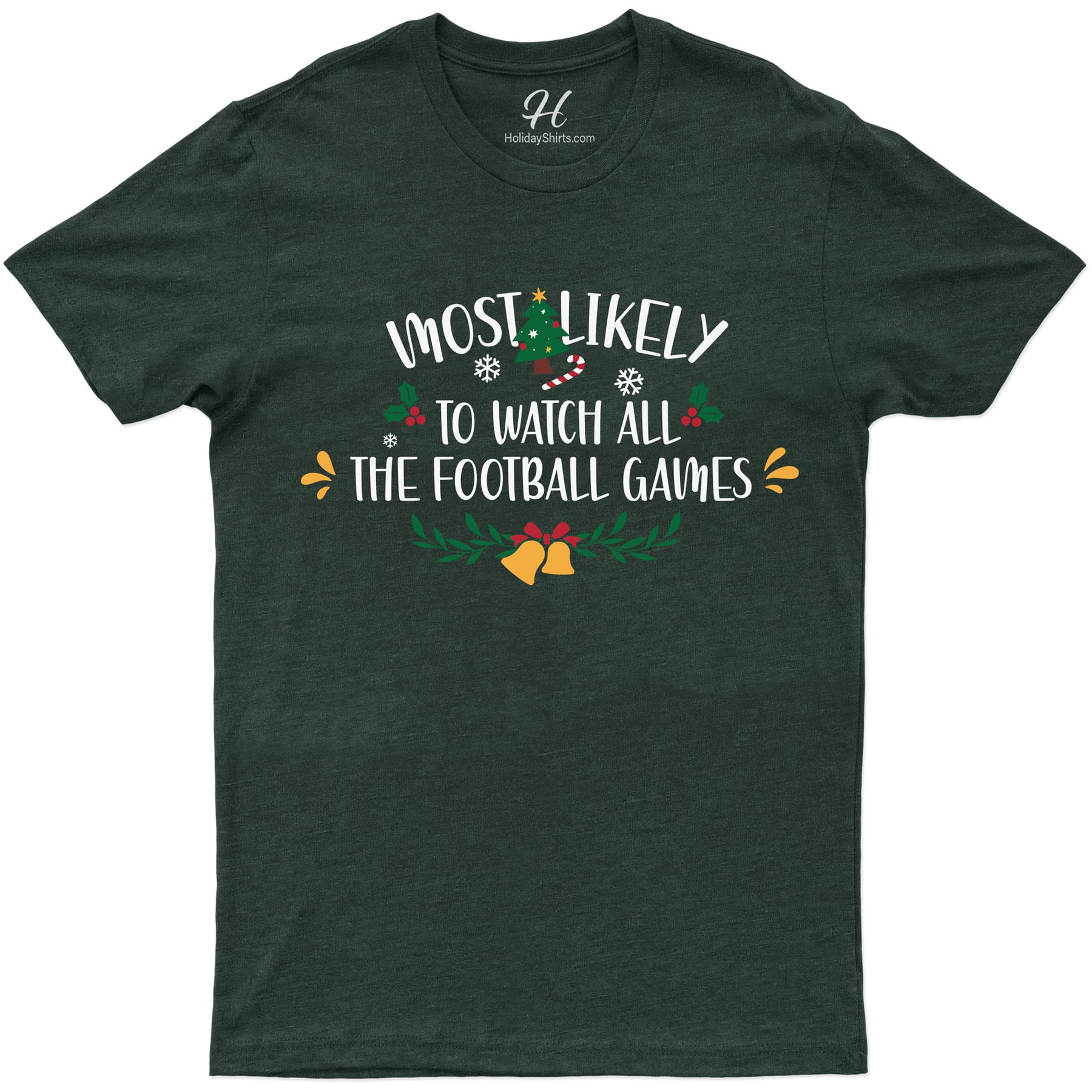 Football Fan's Xmas Tee