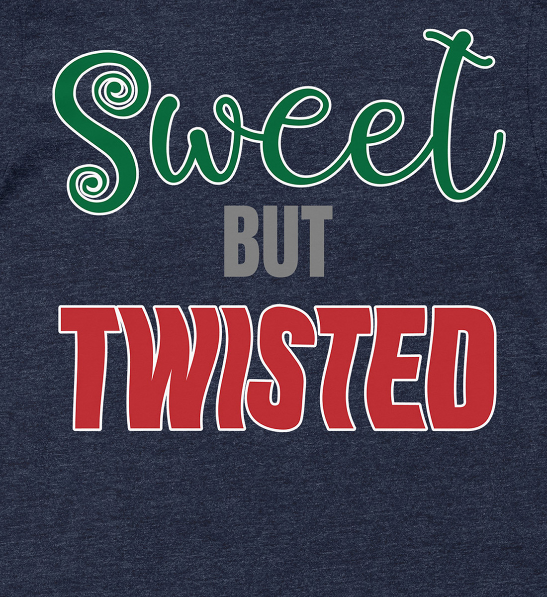 Twisted Candy Sweetness Christmas Tee - Holidayshirts