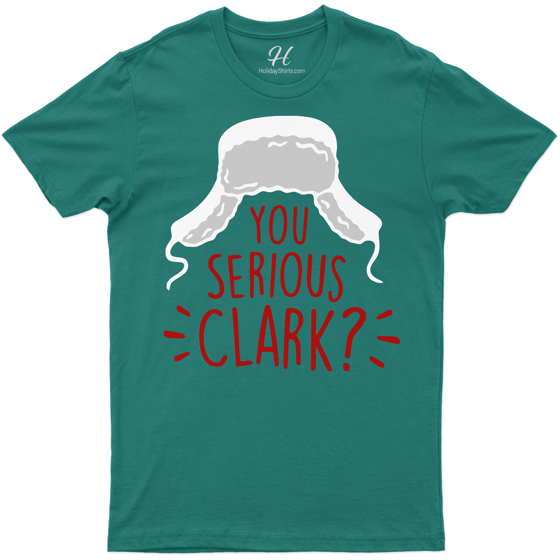 Clark's Quirky Christmas Tee - Holidayshirts.com