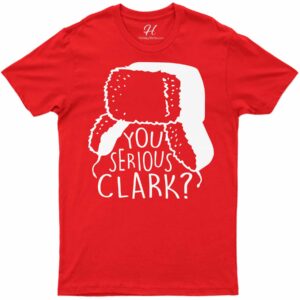 Clark's Quirky Christmas Graphic Tee By Holidayshirts