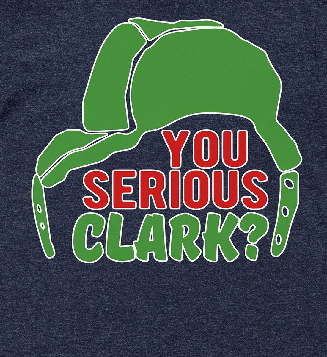 Clark's Quirky Quote Xmas Tee - Holidayshirts
