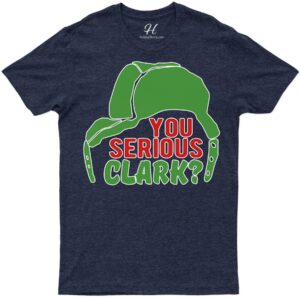 Clark's Quirky Quote Xmas Tee - Holidayshirts