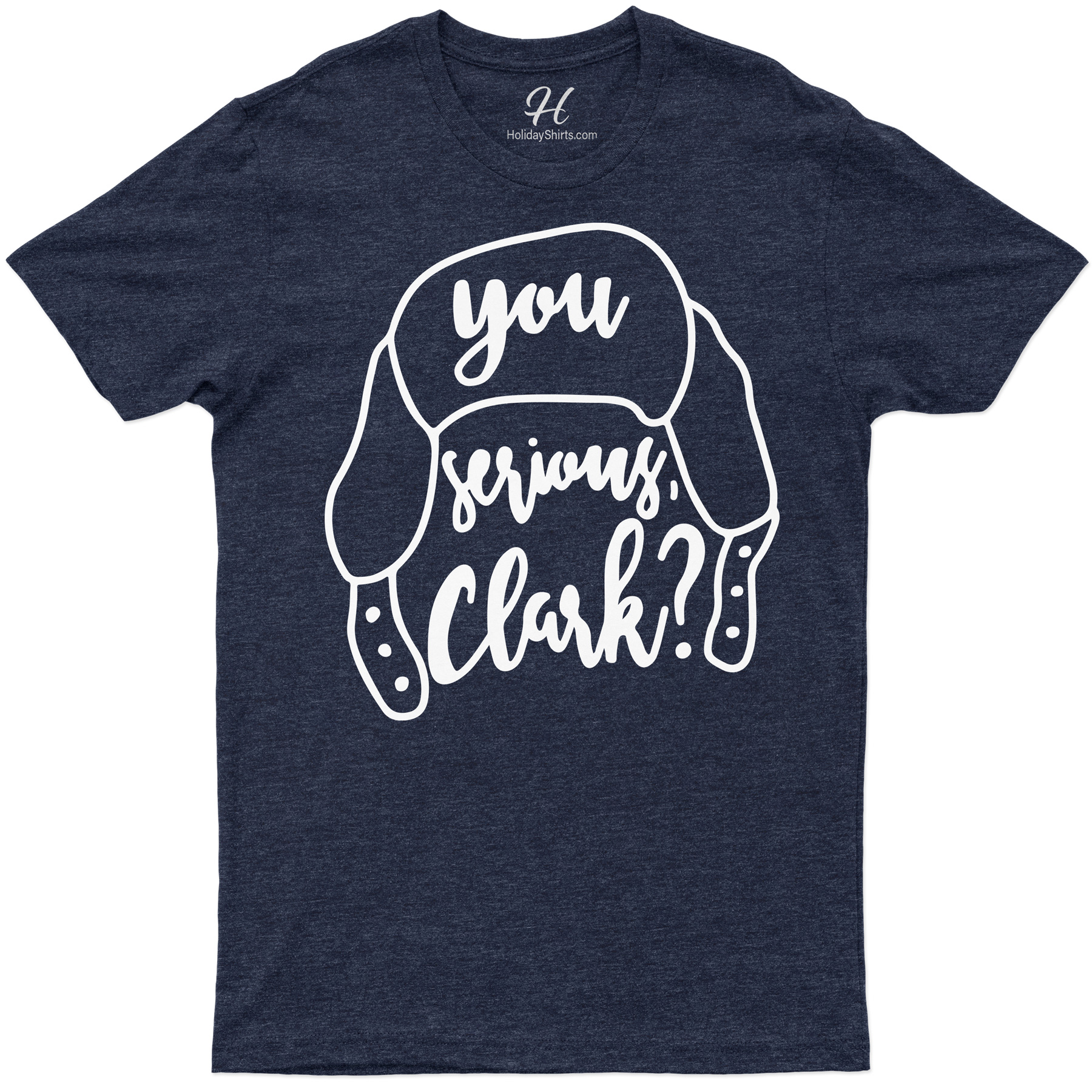 Clark's Quirky White Christmas Tee - Holidayshirts