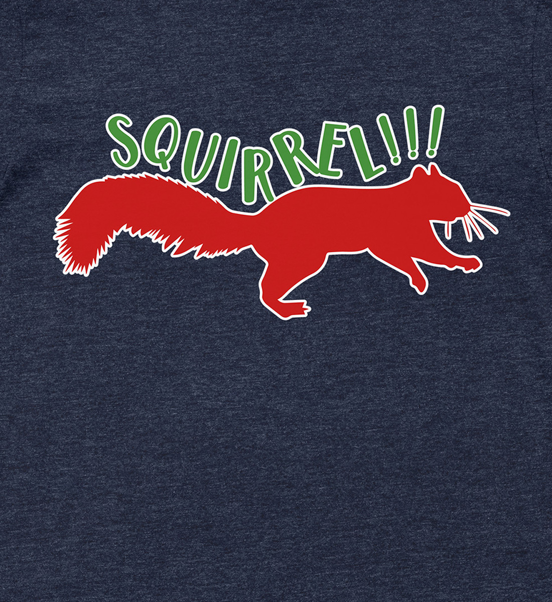 Festive Squirrel Christmas Tee From Holidayshirts