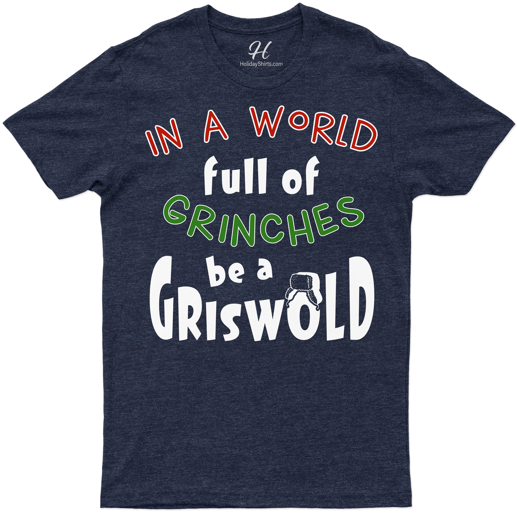 Grinch-defying Griswold Xmas Tee - Holidayshirts