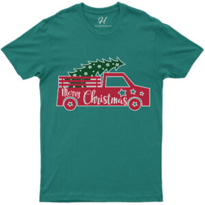 Festive Merry Christmas Tee From Holidayshirts