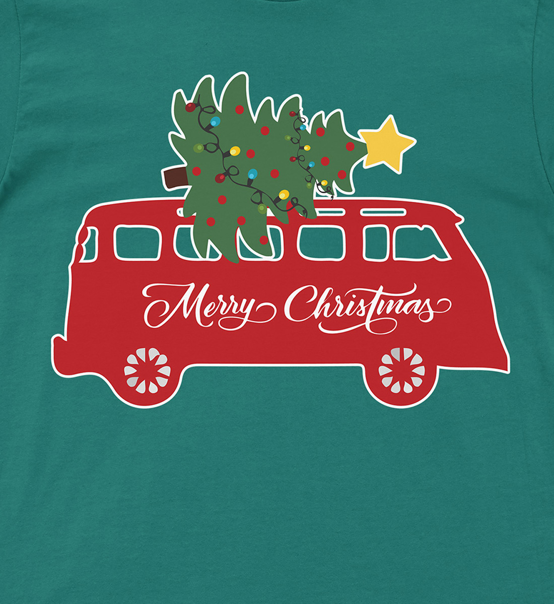 Festive Merry Christmas Tee From Holidayshirts