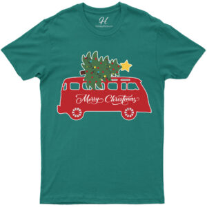 Festive Merry Christmas Tee From Holidayshirts