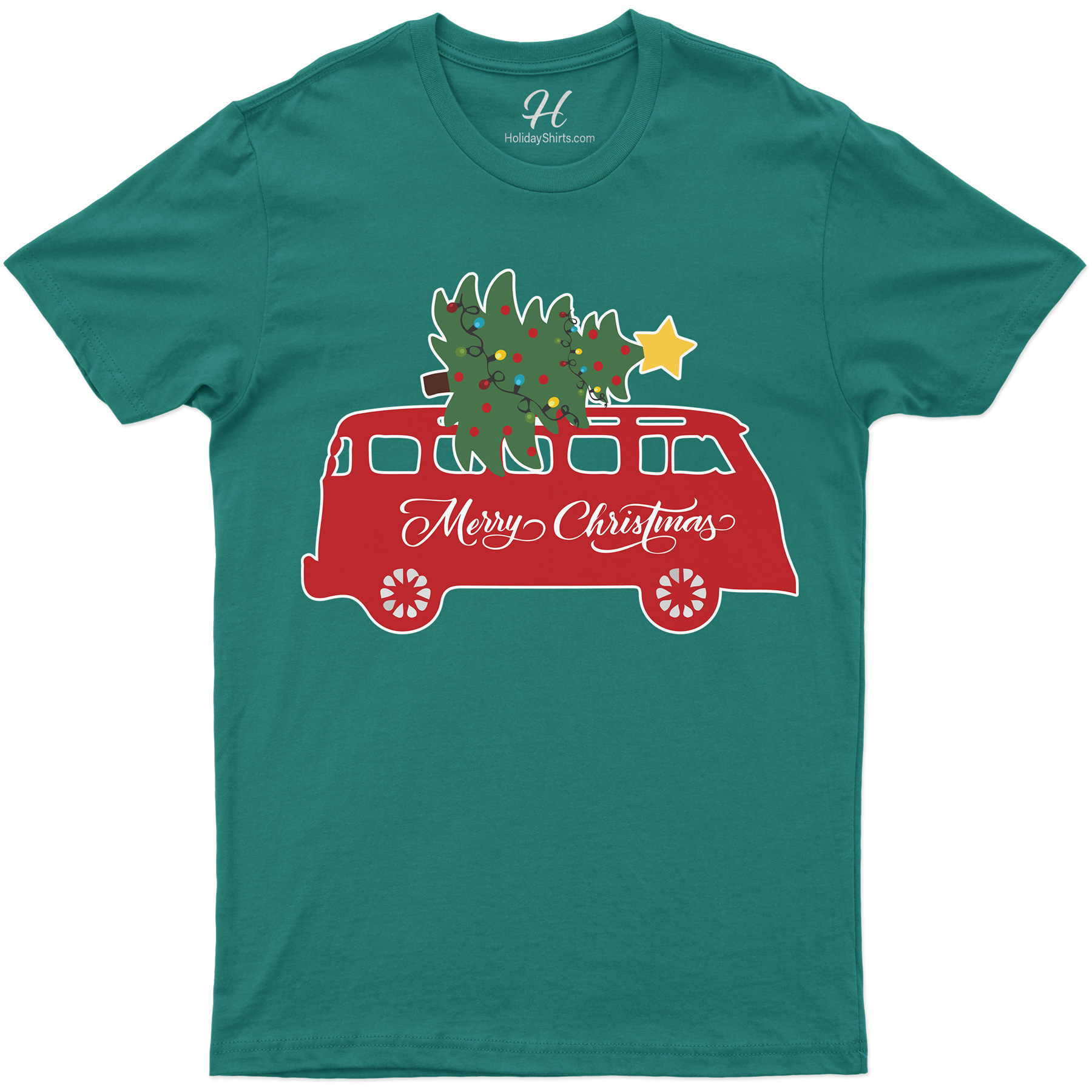Festive Merry Christmas Tee From Holidayshirts