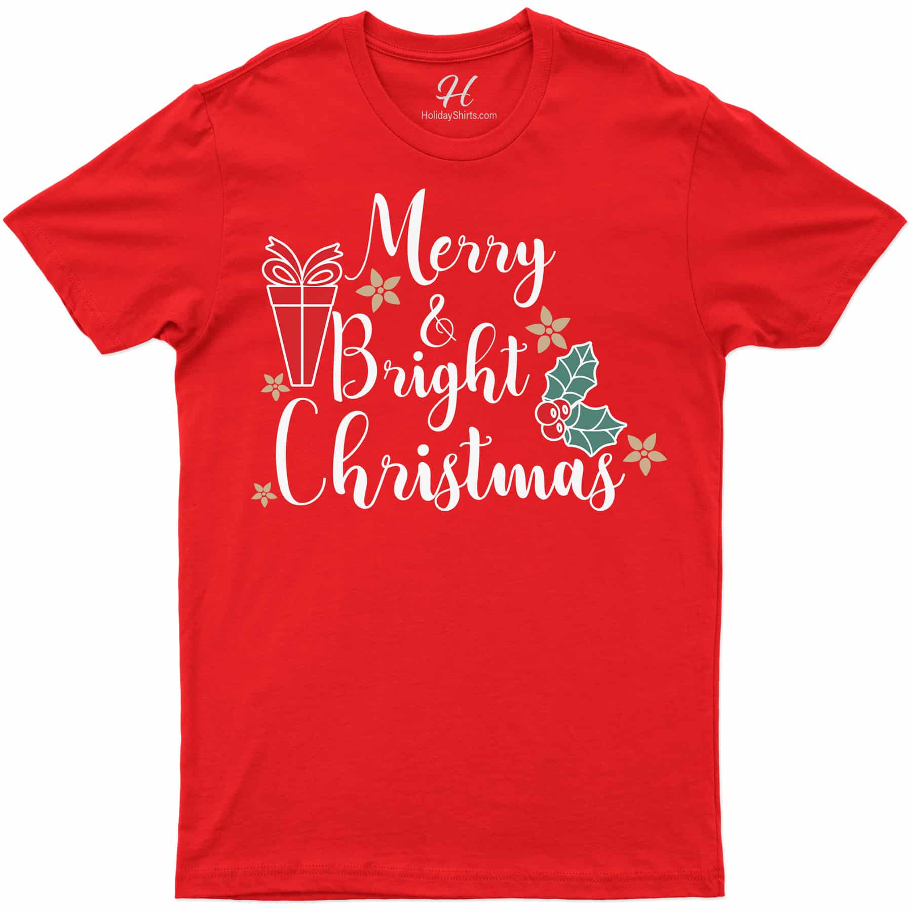 Merry & Bright Holiday Tee - Xmas Special