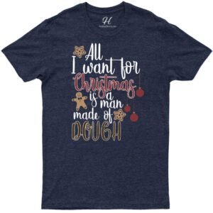 Dough-man Christmas Tee