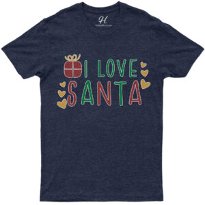 Santa-love Festive Tee - Holidayshirts.com