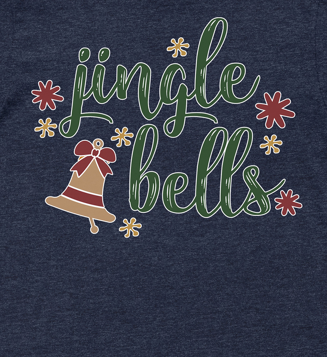 Jingle Bells Festive Tee - Exclusive Holidayshirts.com