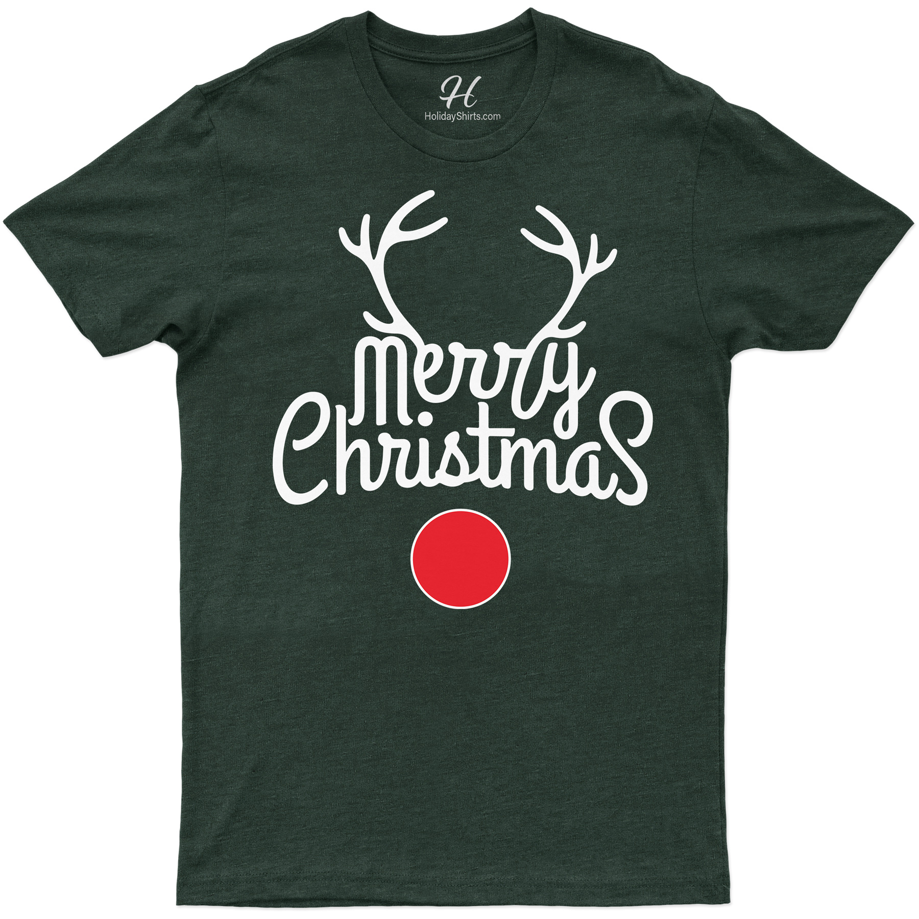 Festive Merry Christmas Tee From Holidayshirts