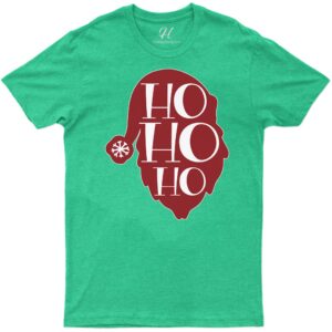 Jolly Ho Ho Ho Festive Christmas Tee - Holidayshirts