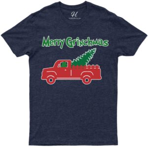 Festive Grinchmas Holiday Tee From Holidayshirts