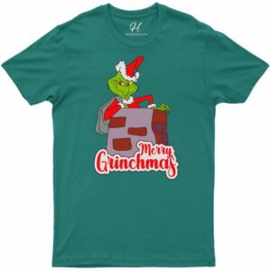 Festive Grinchmas Holiday Tee From Holidayshirts