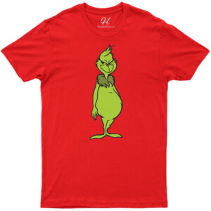 Grinch-themed Festive Holiday Tee From Holidayshirts