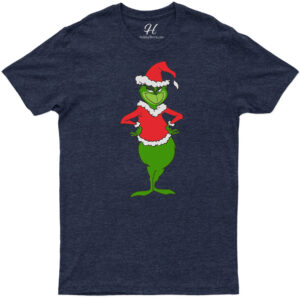 Santa Grinch Festive Tee - Exclusive Christmas Delight