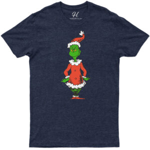 Santa Grinch Festive Tee - Exclusive Christmas Delight