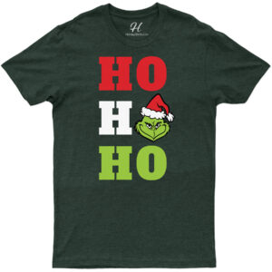 Festive Ho Ho Ho Holiday Tee From Holidayshirts