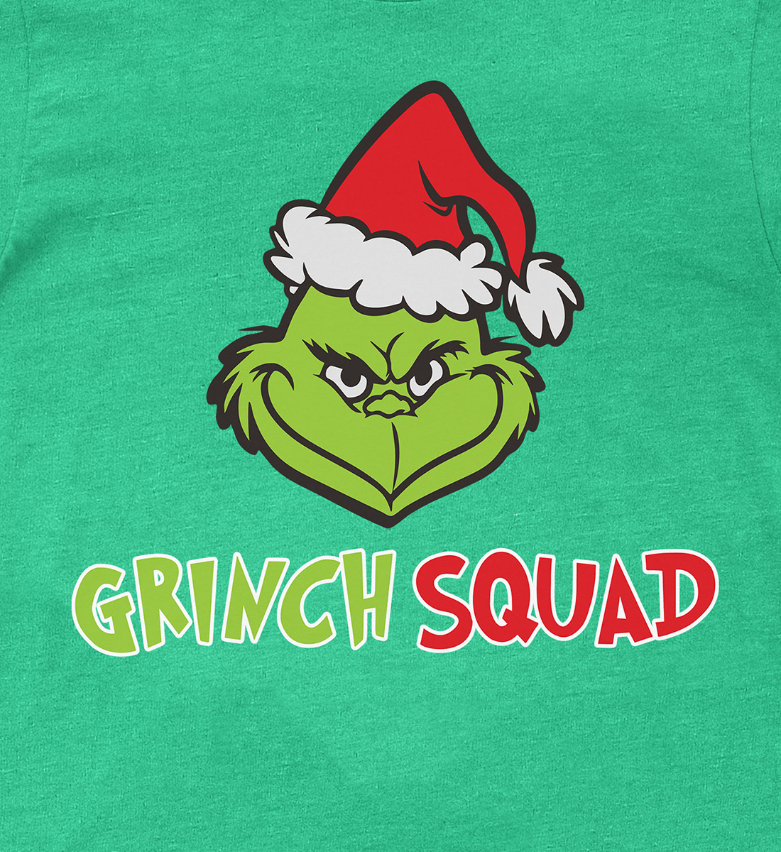 Grinch Squad Festive Tee - Christmas Delight