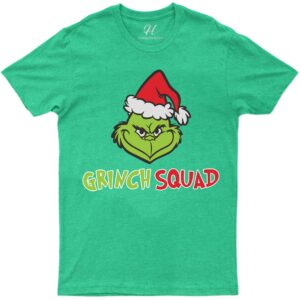 Grinch Squad Festive Tee - Christmas Delight