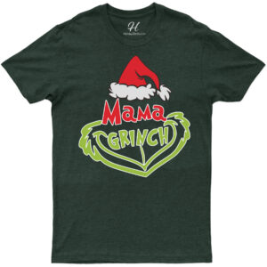Mama Grinch Festive Tee - Holidayshirts Exclusive